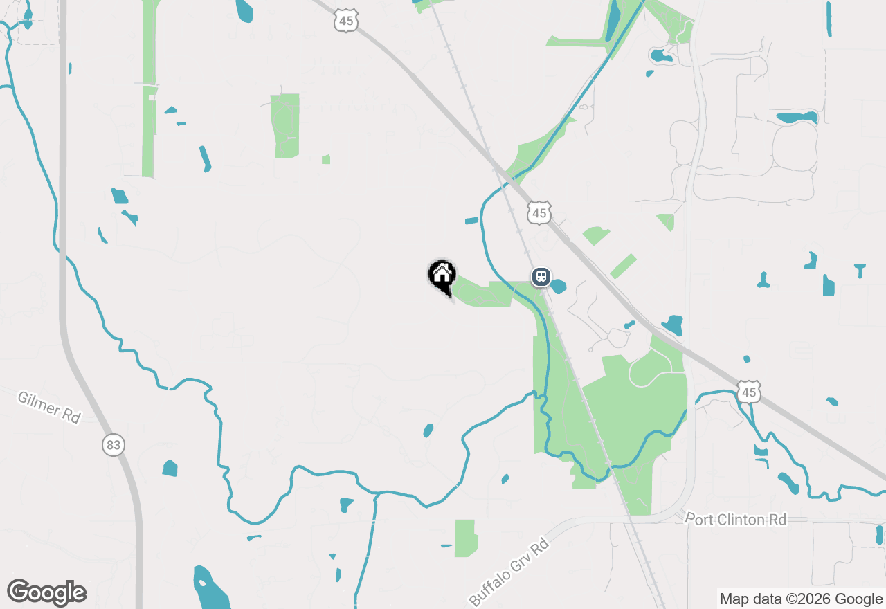 Map of 246 Montclair Road, Vernon Hills, IL 60061
