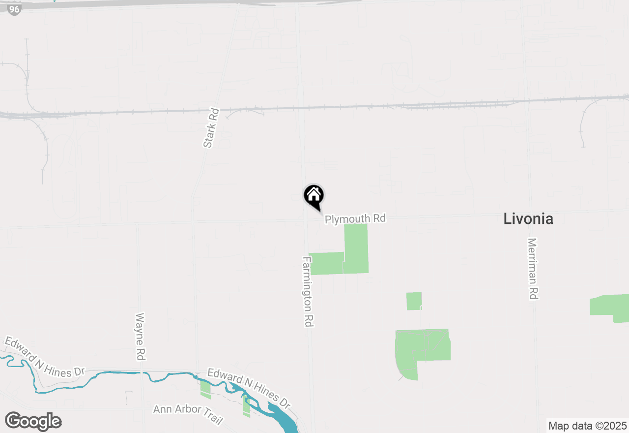 Map of 11704 Farmington Road, Livonia, MI 48150