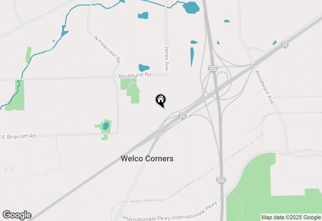 Map of 564 White Oak Road, Bolingbrook, IL 60440