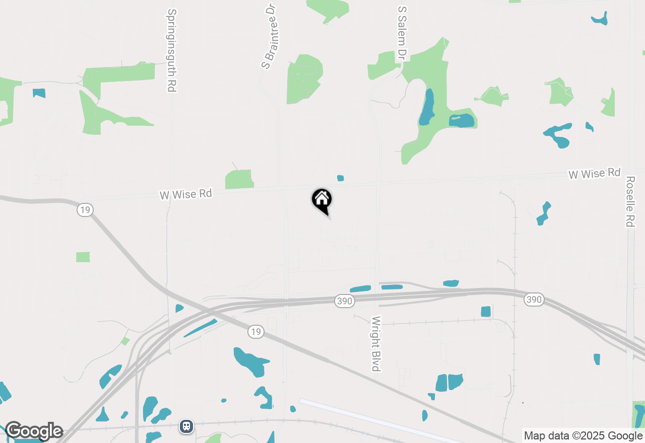 Map of 1297 Cranbrook Drive, Schaumburg, IL 60193