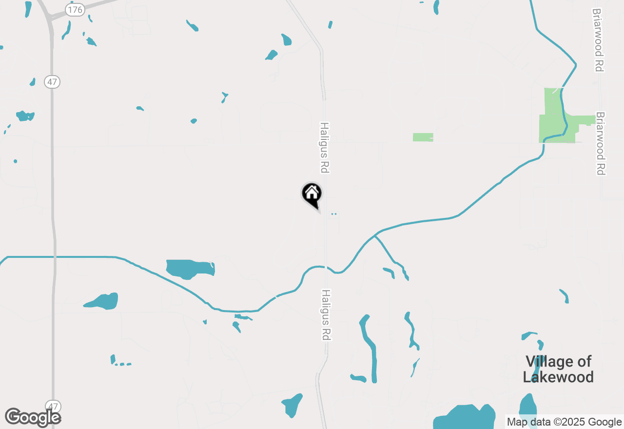 Map of 6625 Savanna Lane, Lakewood, IL 60014