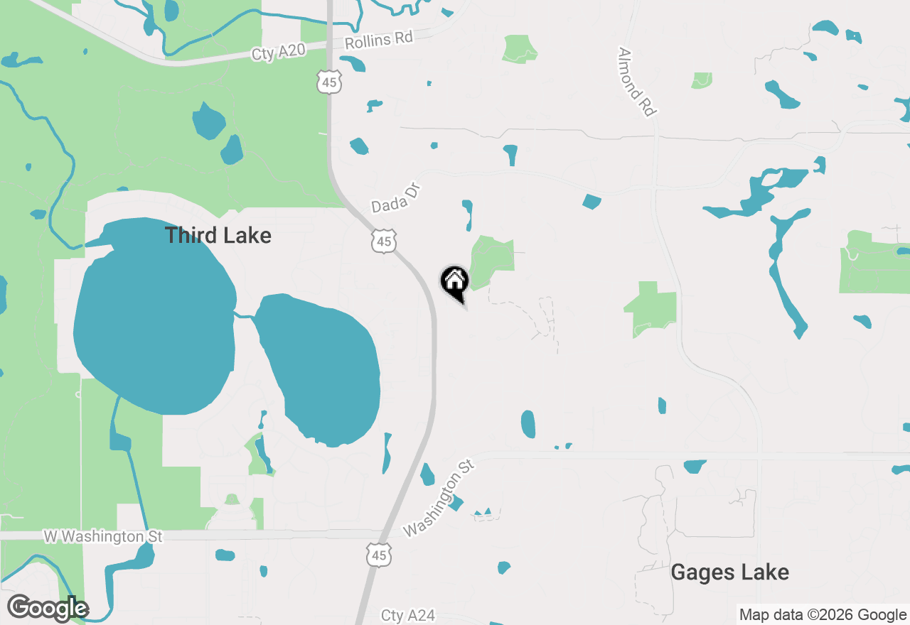 Map of 7817 Cascade Way, Gurnee, IL 60031