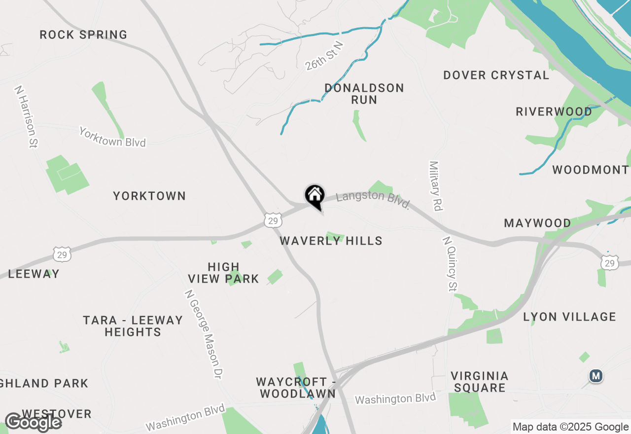 Map of 2030 N Woodrow Street #14, Arlington, VA 22207