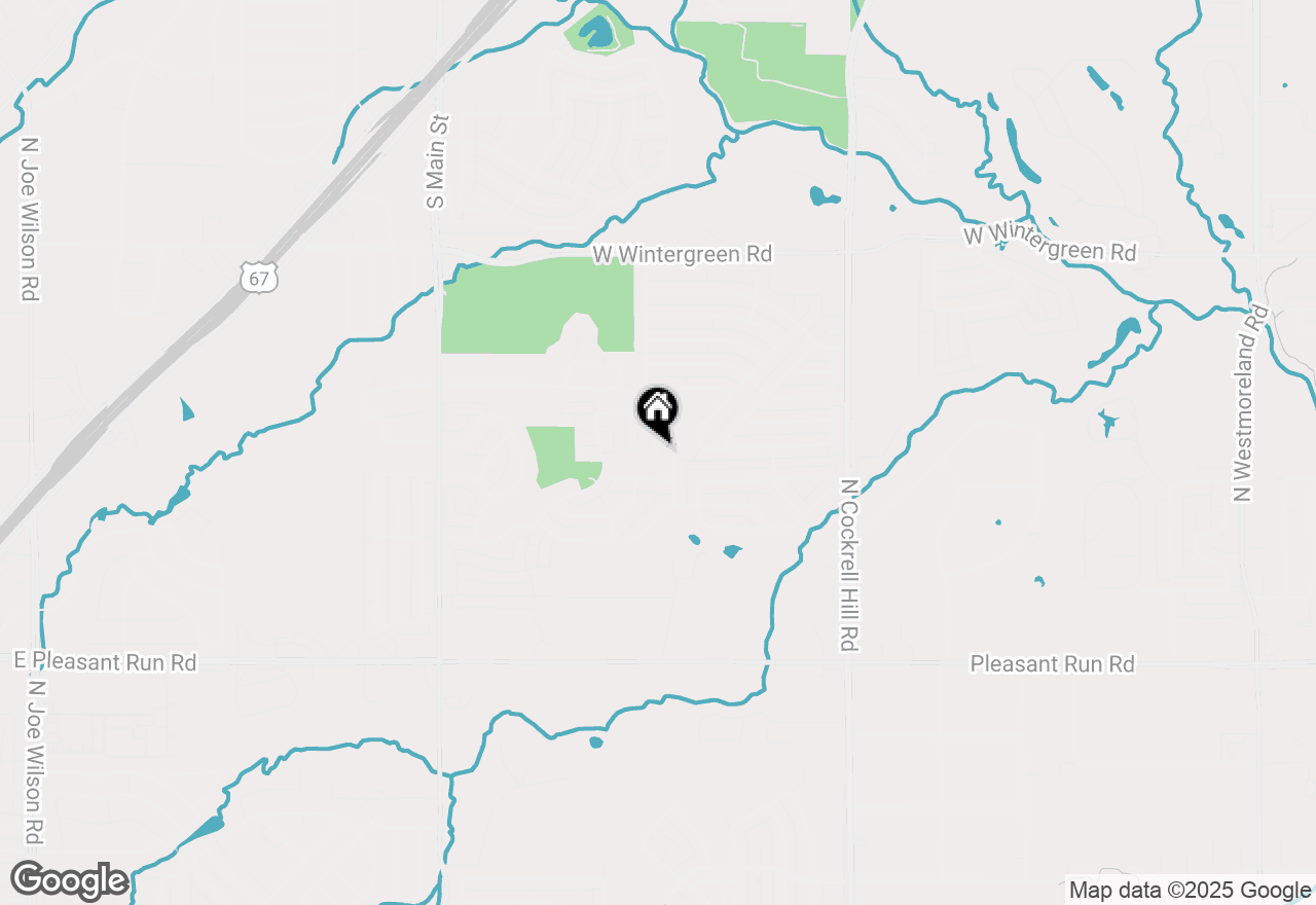 Map of 1204 Primrose Court, Desoto, TX 75115