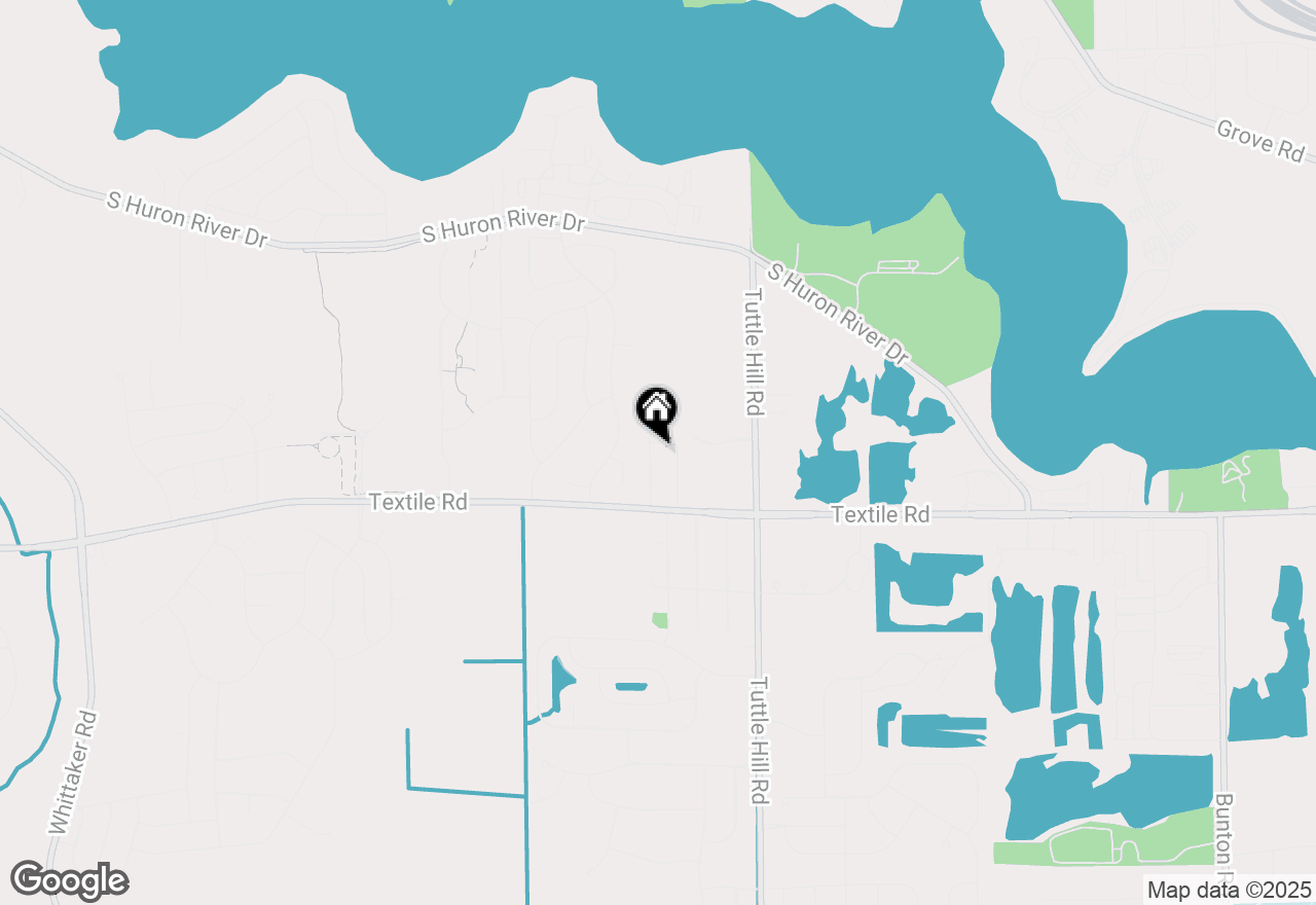 Map of 5863 Ivanhoe Avenue, Ypsilanti, MI 48197