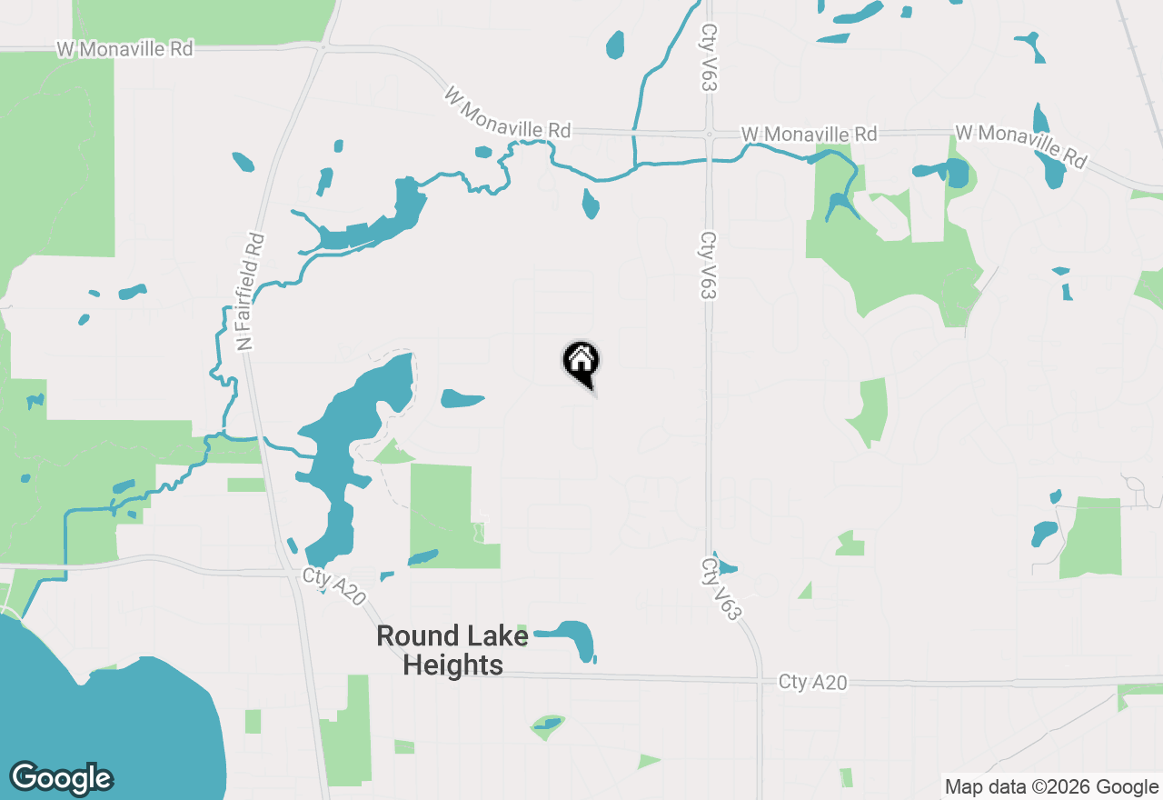 Map of 646 Seminole Court, Round Lake Heights, IL 60073