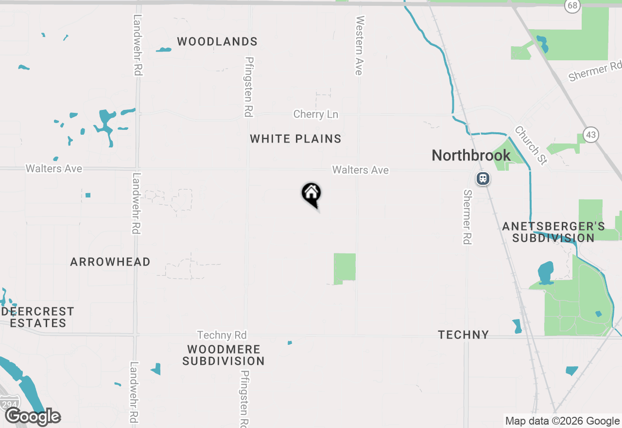 Map of 2532 Illinois Road, Northbrook, IL 60062