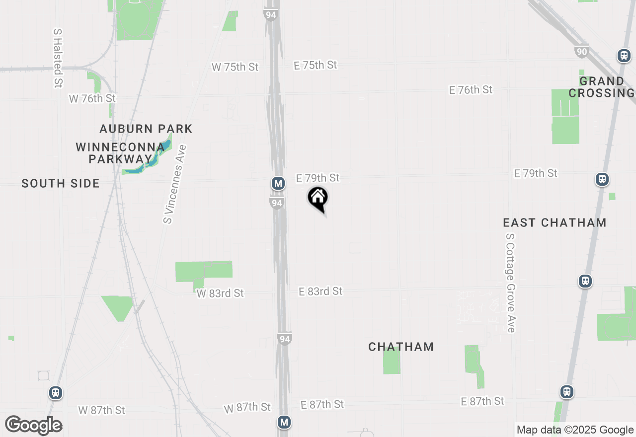 Map of 8026 S Michigan Avenue #2A, Chicago, IL 60619