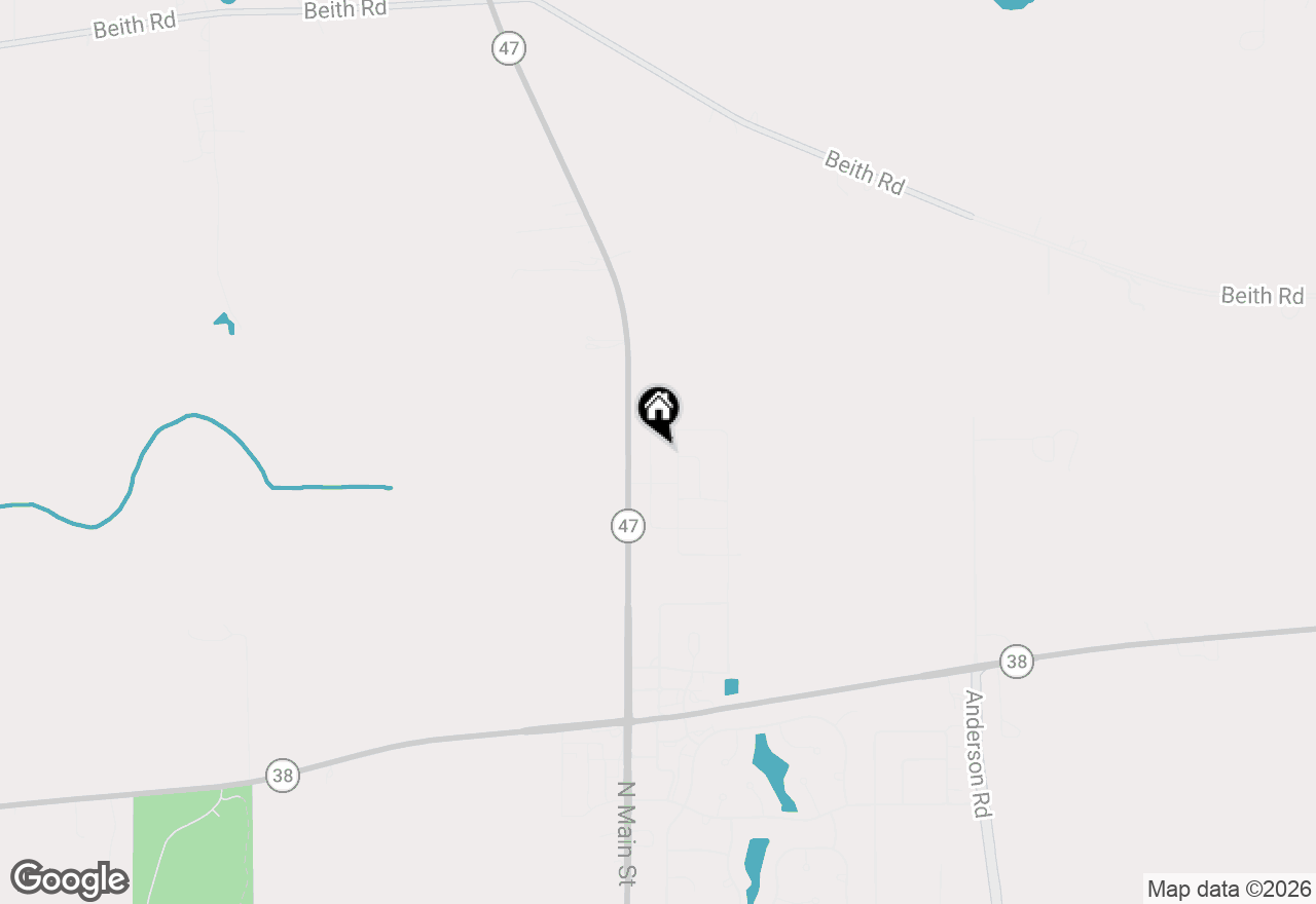 Map of 1455 Keller Street, Elburn, IL 60119