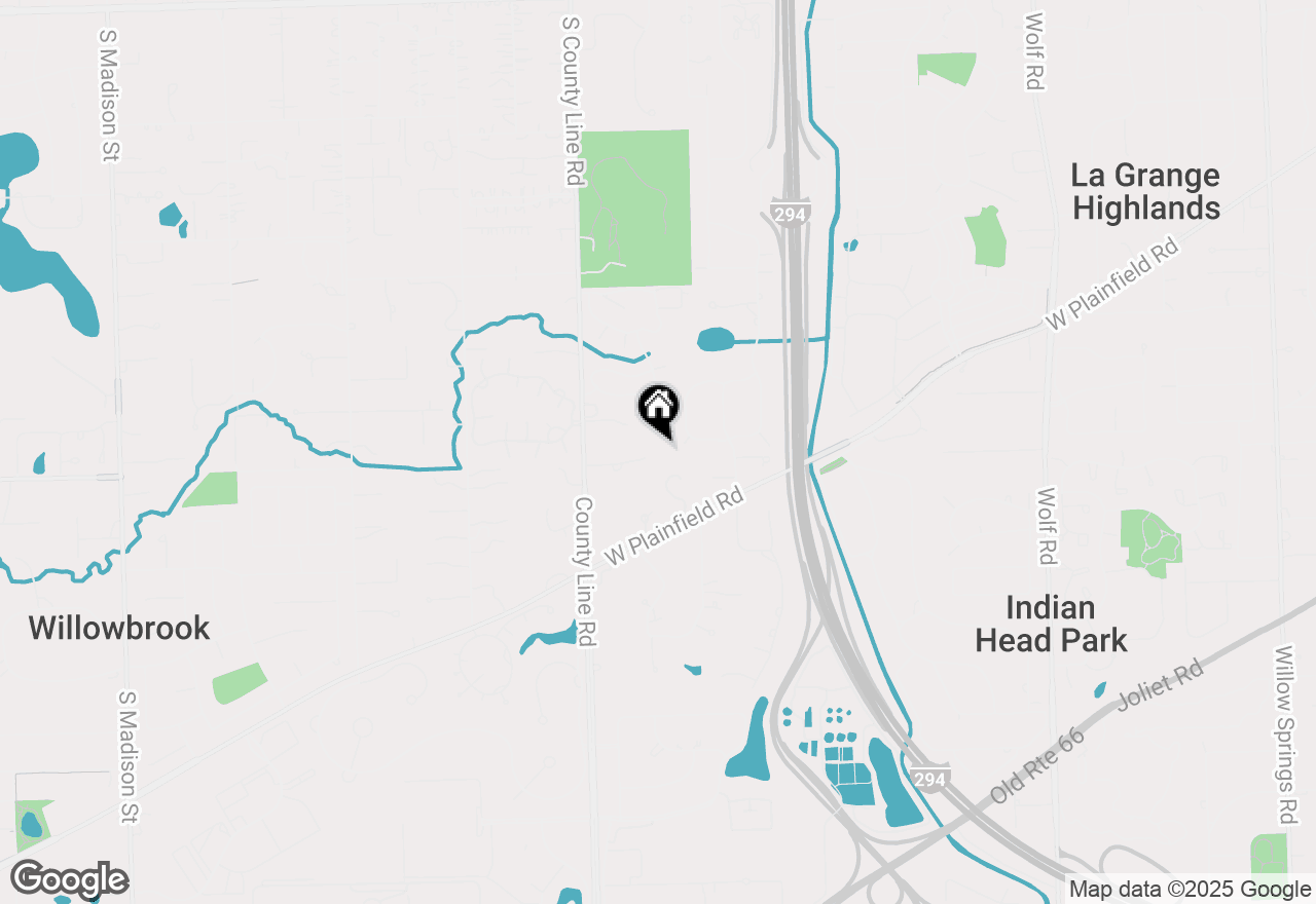 Map of 9 Longwood Drive, Burr Ridge, IL 60527