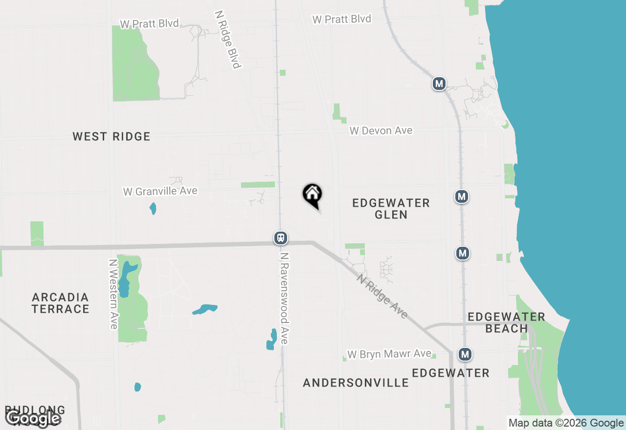 Map of 6064 N Paulina Street, Chicago, IL 60660