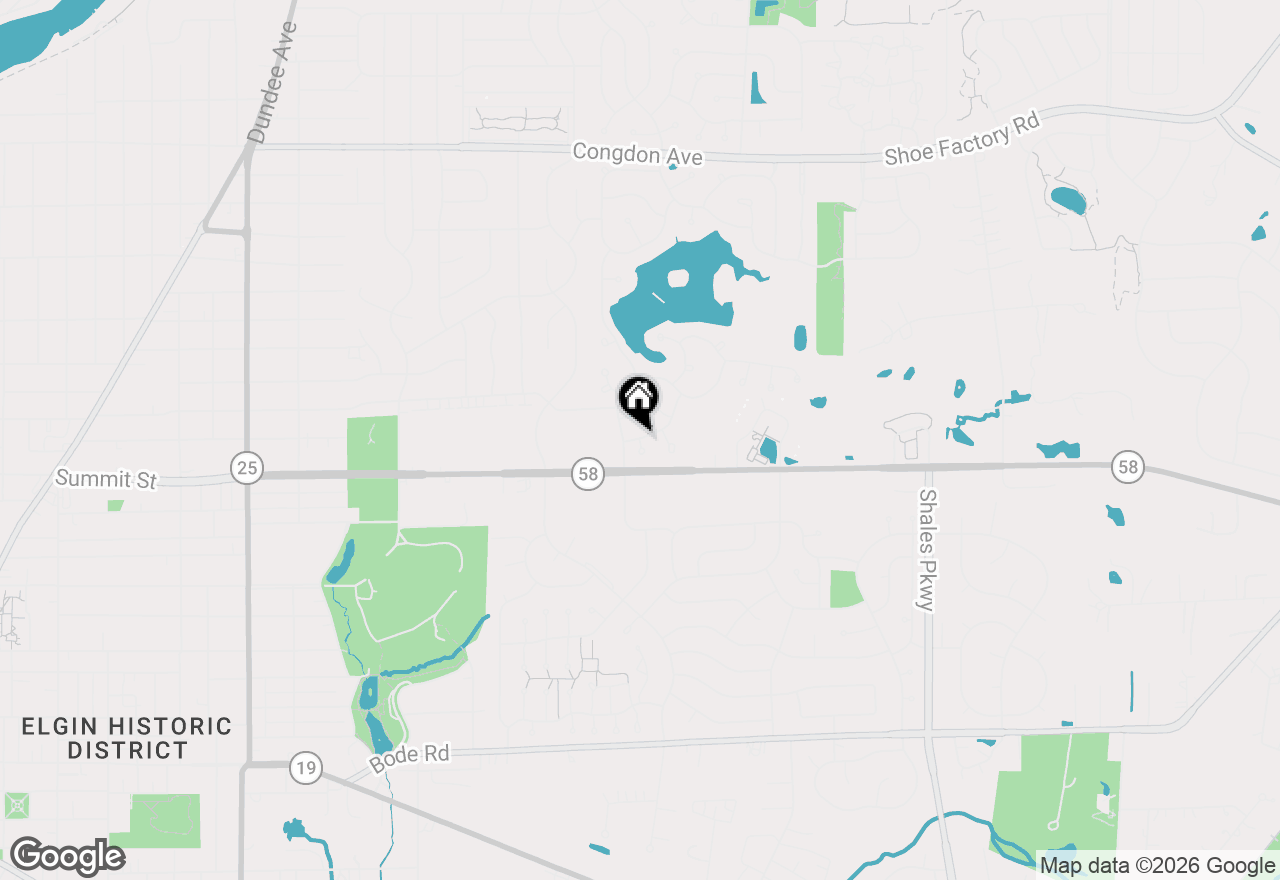 Map of 1089 Quaker Hill Court #1089, Elgin, IL 60120