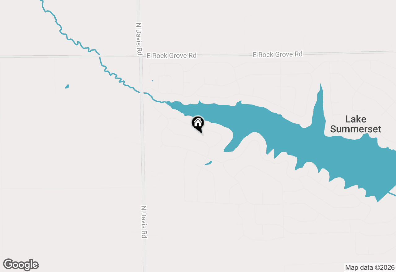 Map of (Address confidential), Davis, Illinois 61019