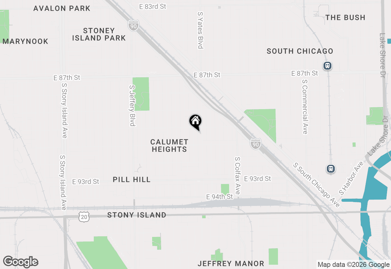 Map of 9023 S Oglesby Avenue, Chicago, IL 60617