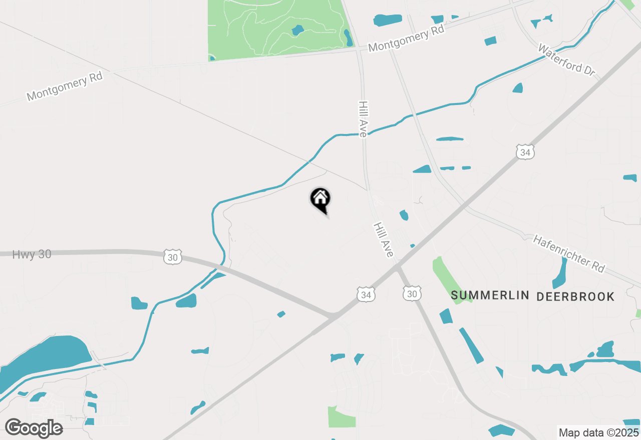 Map of 962 Garnet Lane, Montgomery, IL 60538