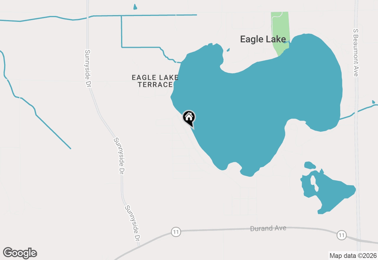 Map of 2225 Lakeshore Dr, Kansasville, WI 53139