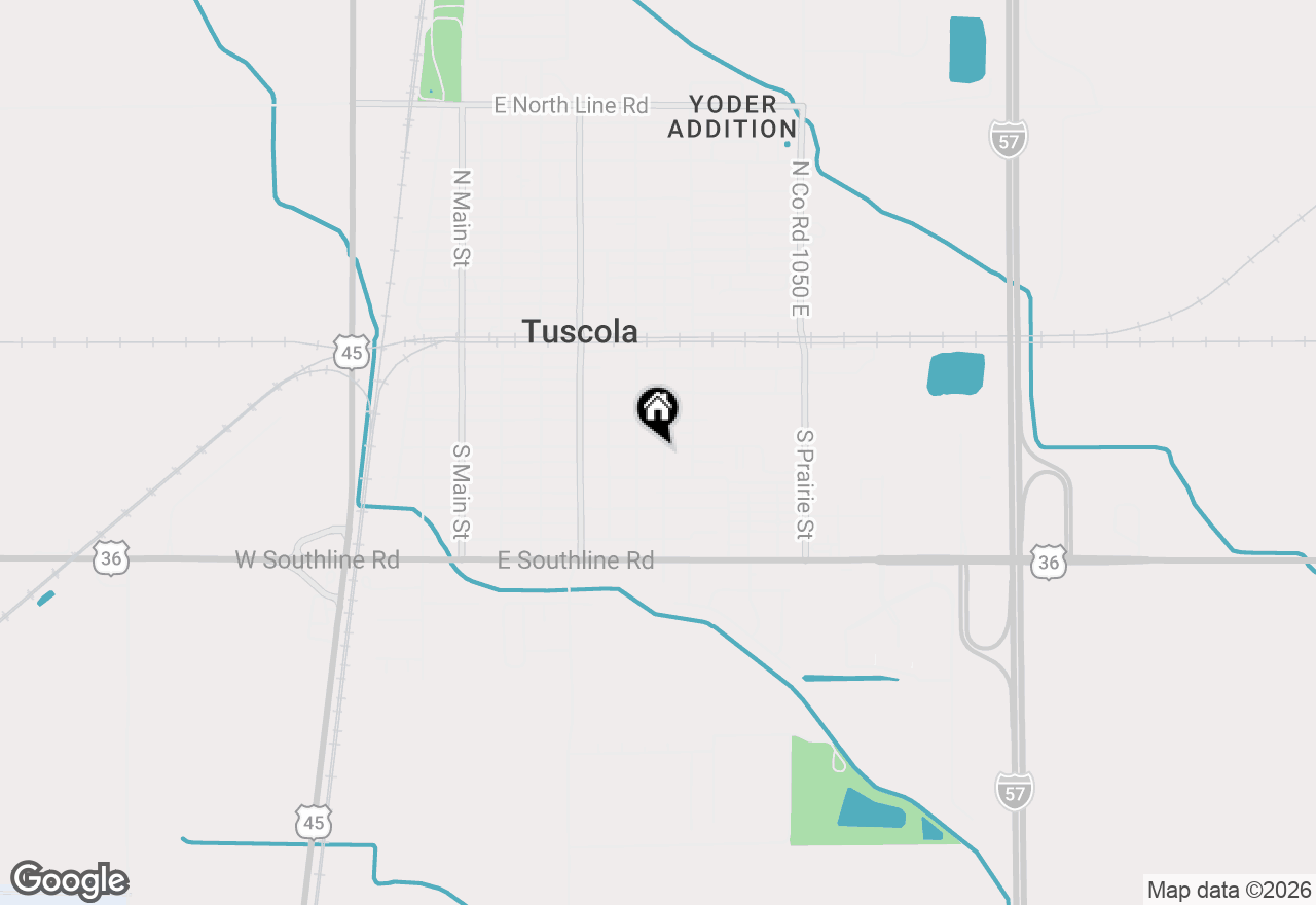 Map of 500 S Embarras Avenue, Tuscola, IL 61953