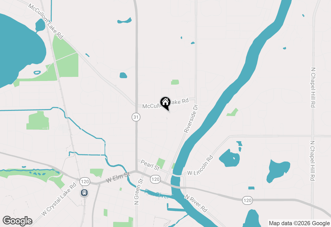 Map of 1739 Court Street #1739, Mchenry, IL 60050