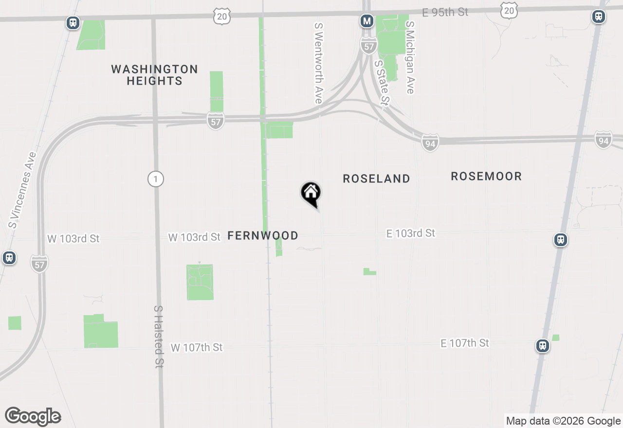 Map of 10213 S Yale Avenue, Chicago, IL 60628