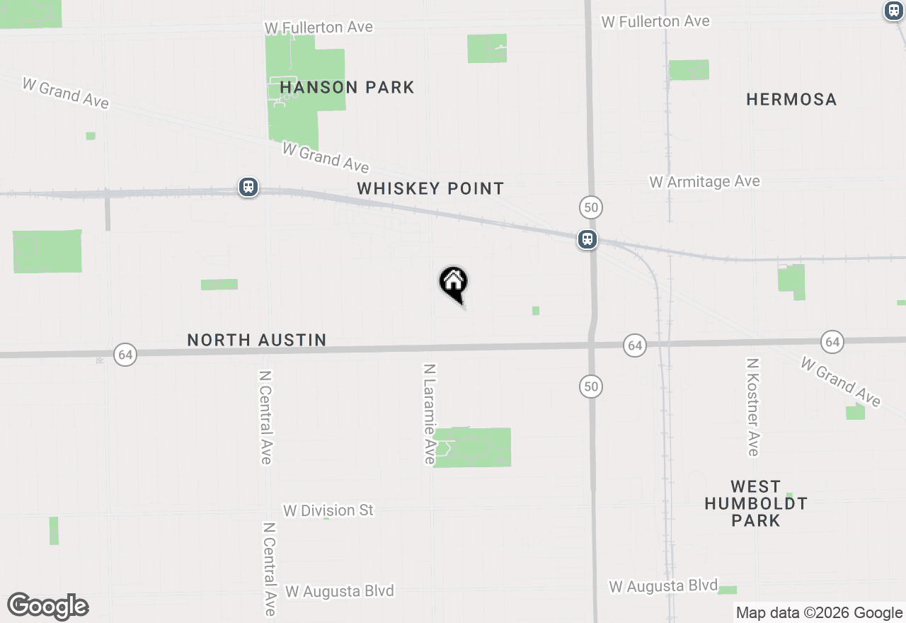 Map of 5145 W Wabansia Avenue, Chicago, IL 60639