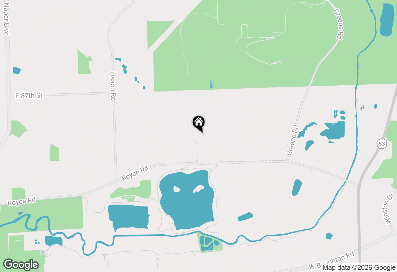 Map of 570 Boardman Circle, Bolingbrook, IL 60440