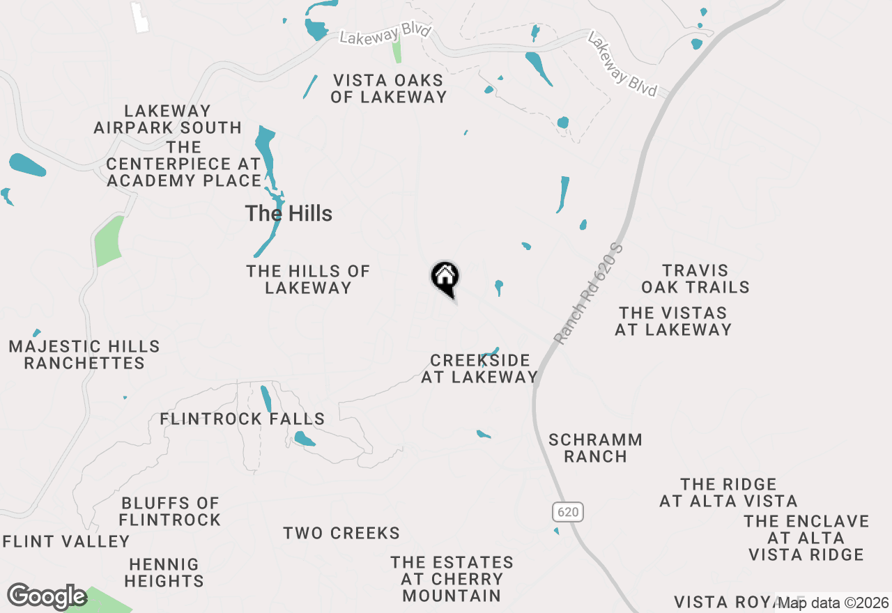 Map of 103 Rivalto Cir #3, Lakeway, TX 78734