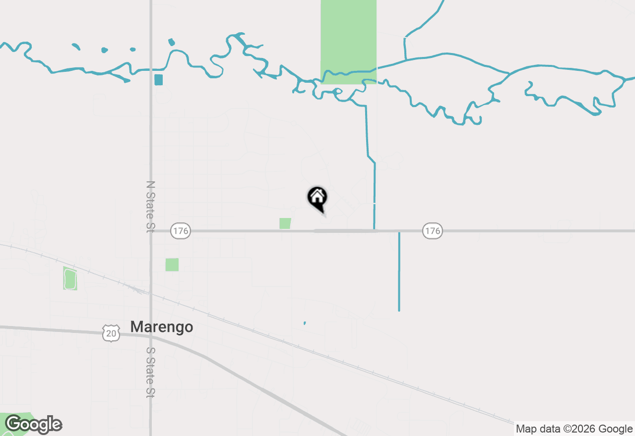 Map of 932 Partridge Circle #17, Marengo, IL 60152