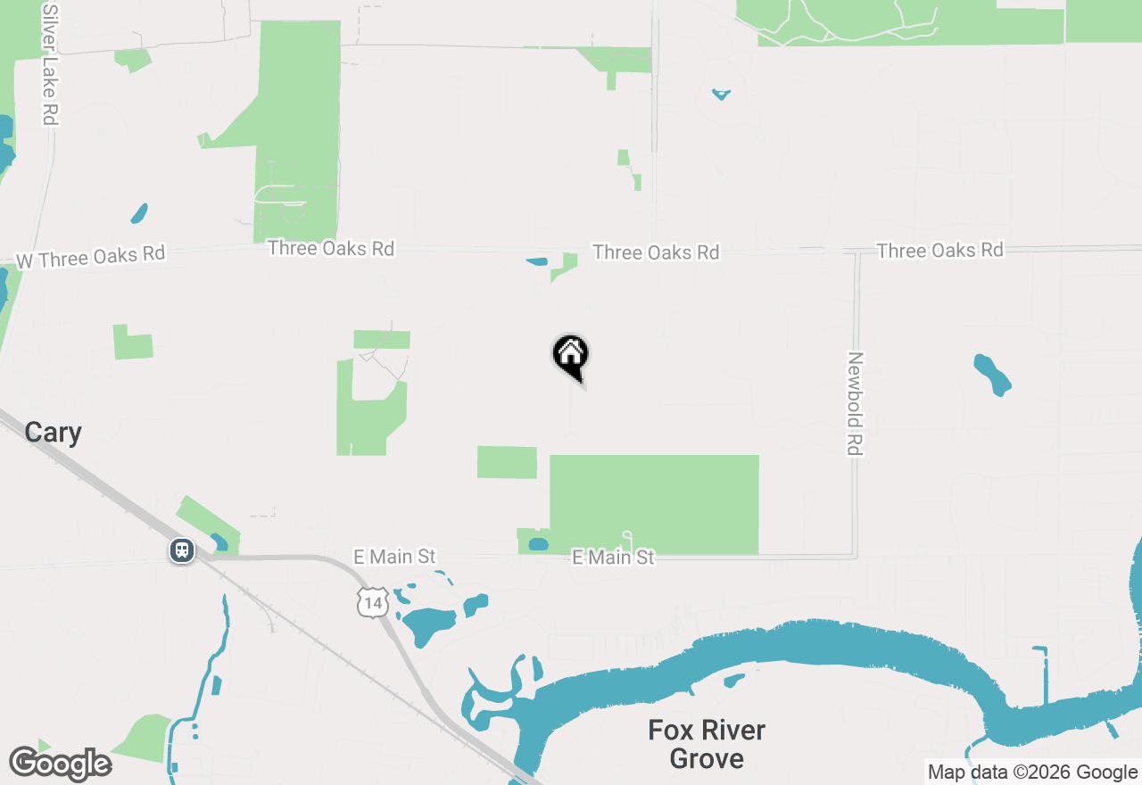 Map of 680 Spruce Tree Drive, Cary, IL 60013