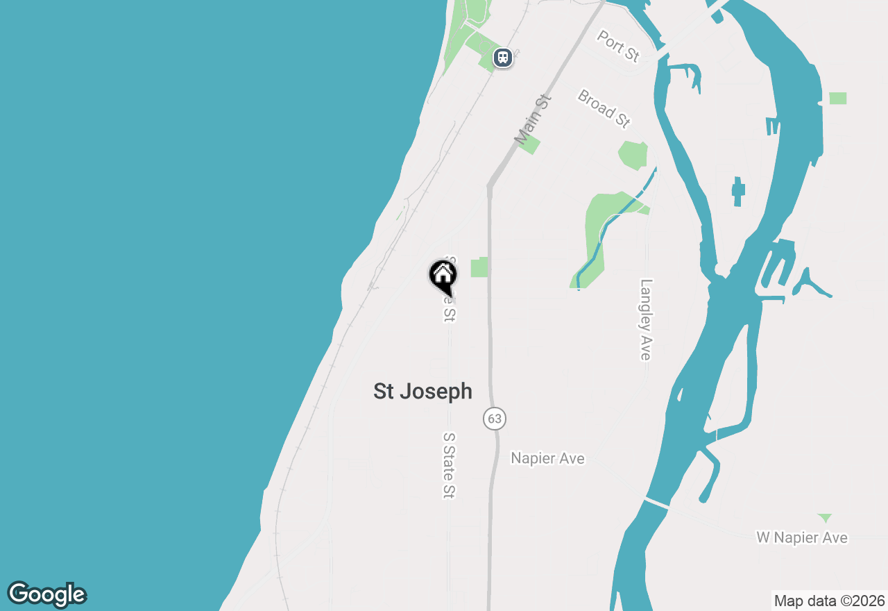 Map of 548 Archer Avenue, St. Joseph, MI 49085