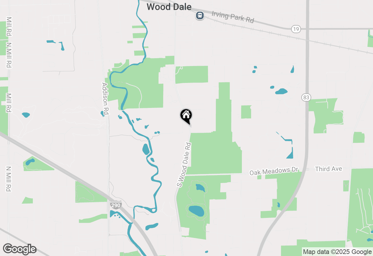 Map of 380 S Wood Dale Road, Wood Dale, IL 60191