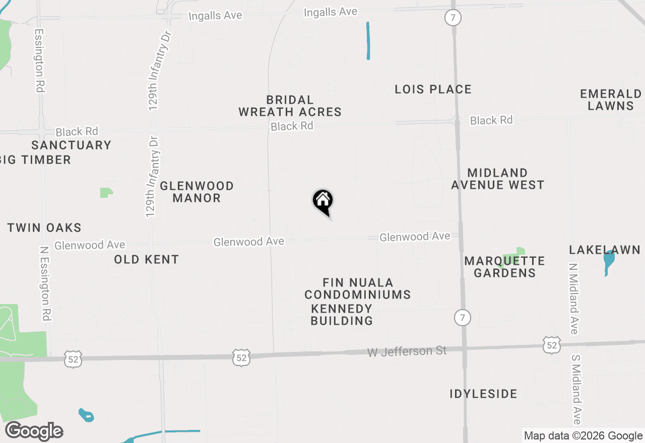 Map of 2225 W Acres Road, Joliet, IL 60435