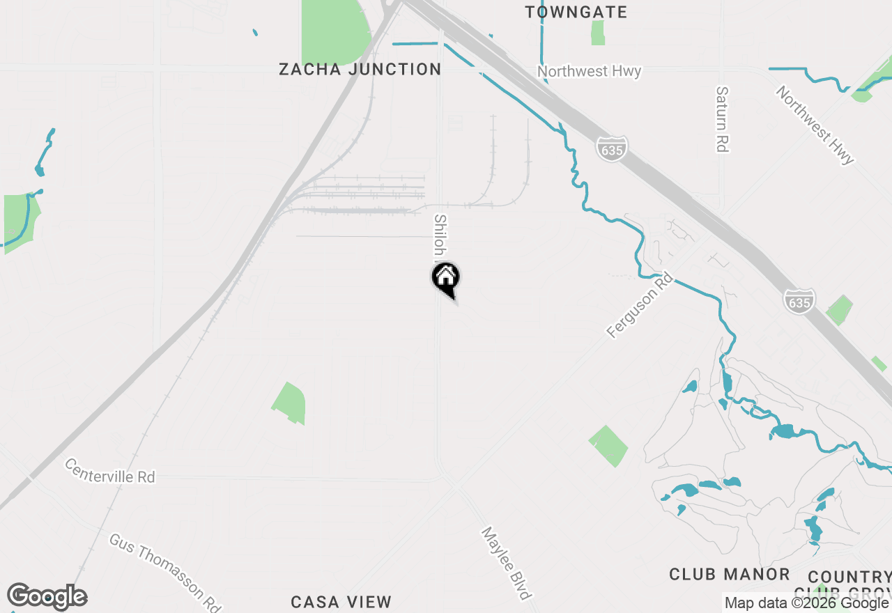 Map of 11759 Kilkirk Lane, Dallas, TX 75228