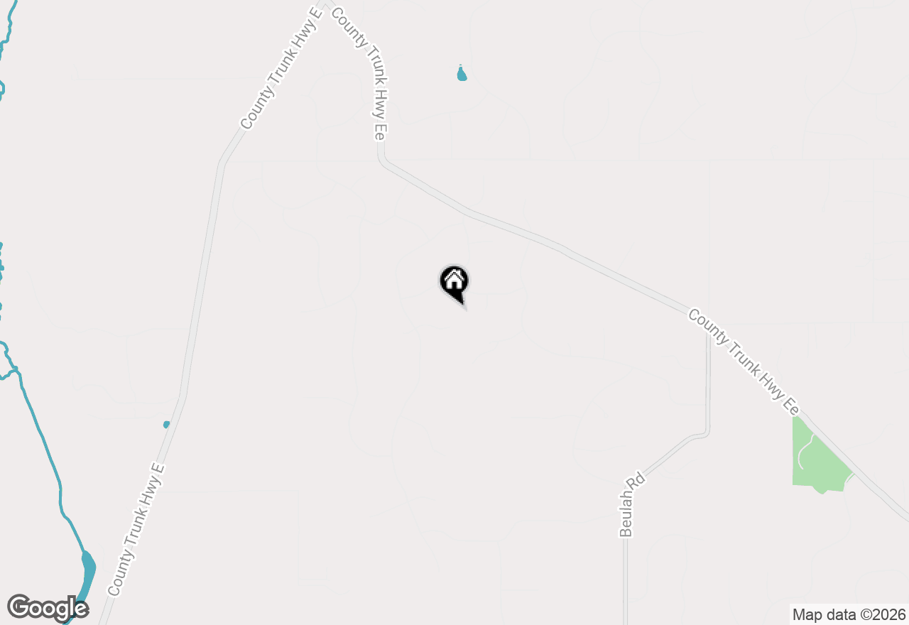 Map of S83W32784 N Oak Tree Ct, Mukwonago, WI 53149