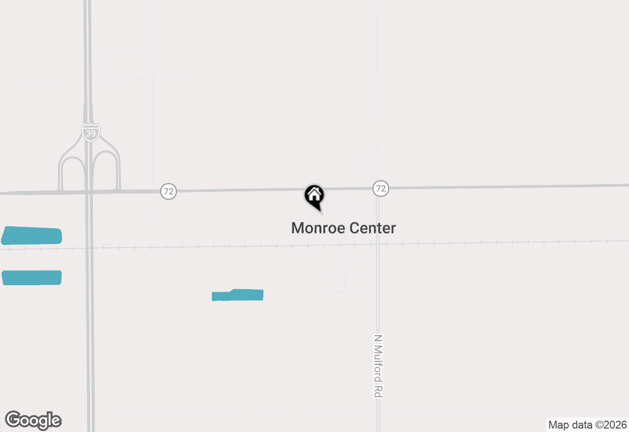 Map of 203 Clark Street, Monroe Center, IL 61052