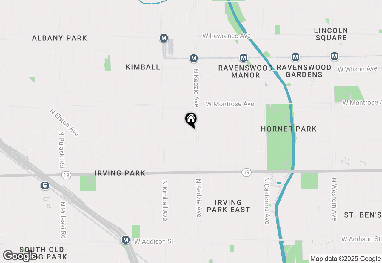 Map of 4221 N Sawyer Avenue, Chicago, IL 60618