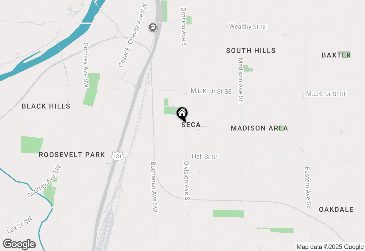 Map of 1001 Division Avenue S #2ND FLOOR, Grand Rapids, MI 49507