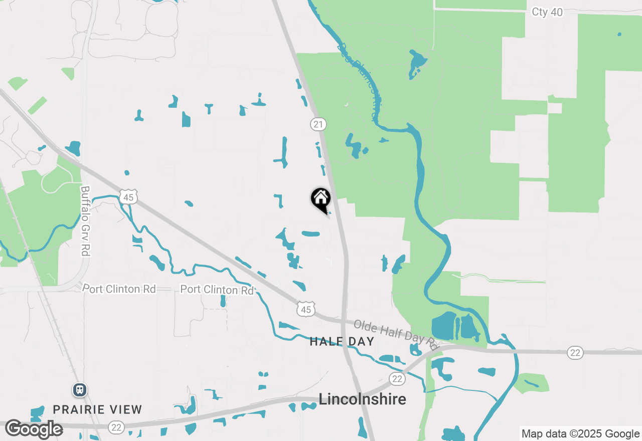 Map of 1128 Georgetown Way #1128, Vernon Hills, IL 60061