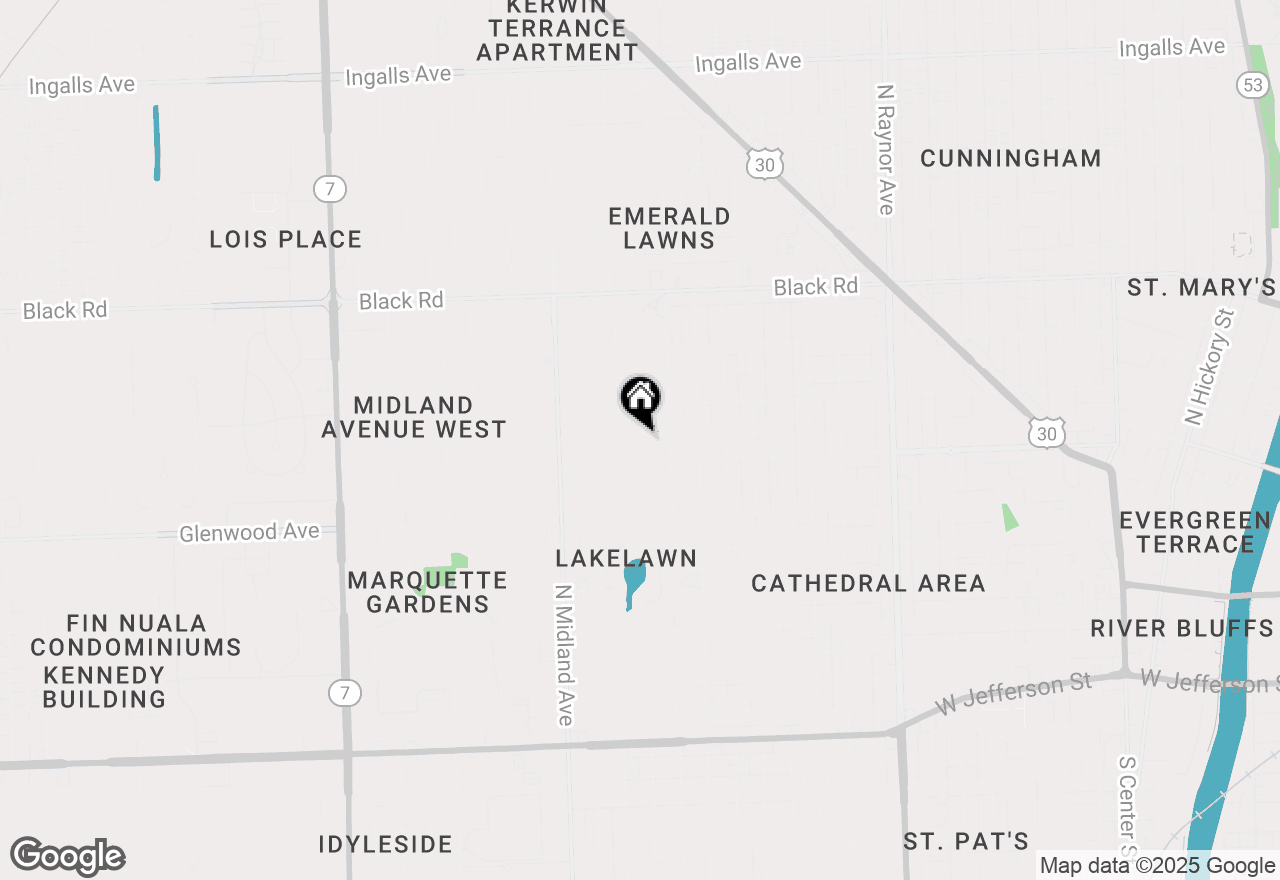 Map of 1210 Mayfield Avenue, Joliet, IL 60435