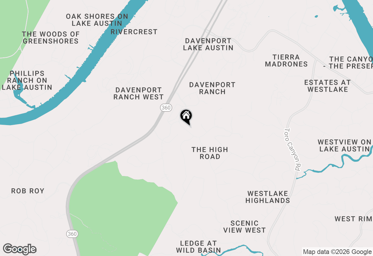 Map of 2551 Waymaker Way, Austin, TX 78746