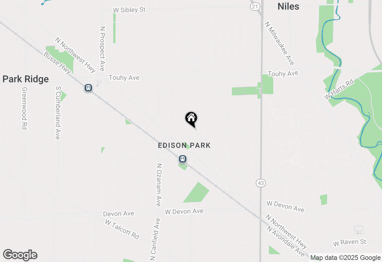 Map of 6848 N Oriole Avenue, Chicago, IL 60631