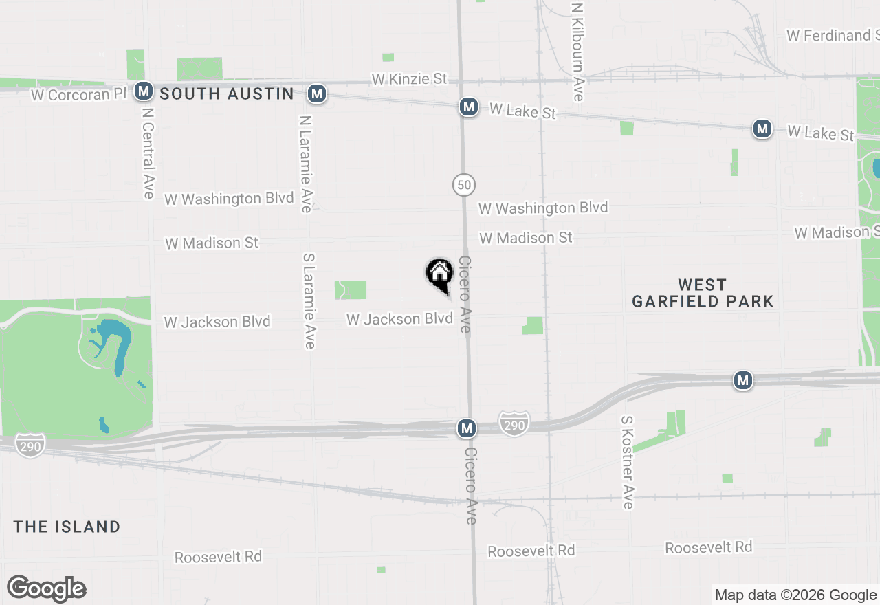 Map of 4841 W Quincy Street, Chicago, IL 60644