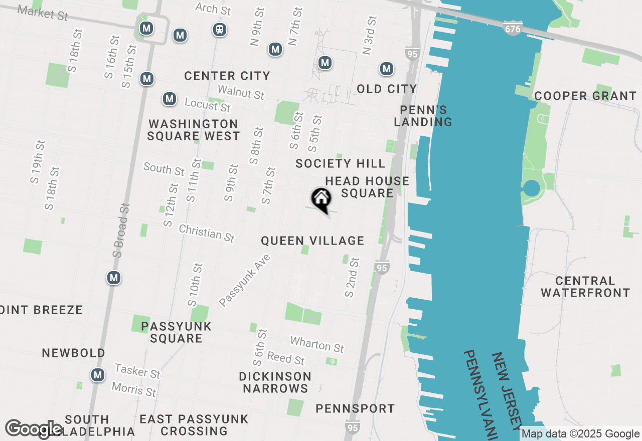 Map of 719 S 4th Street, Philadelphia, PA 19147