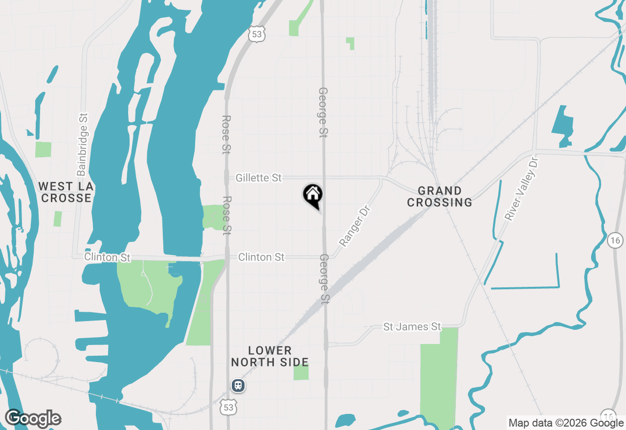Map of 1430 Kane St #1432, La Crosse, WI 54603