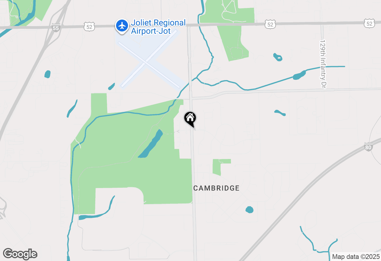 Map of 3606 Forest View Drive #3606, Joliet, IL 60431