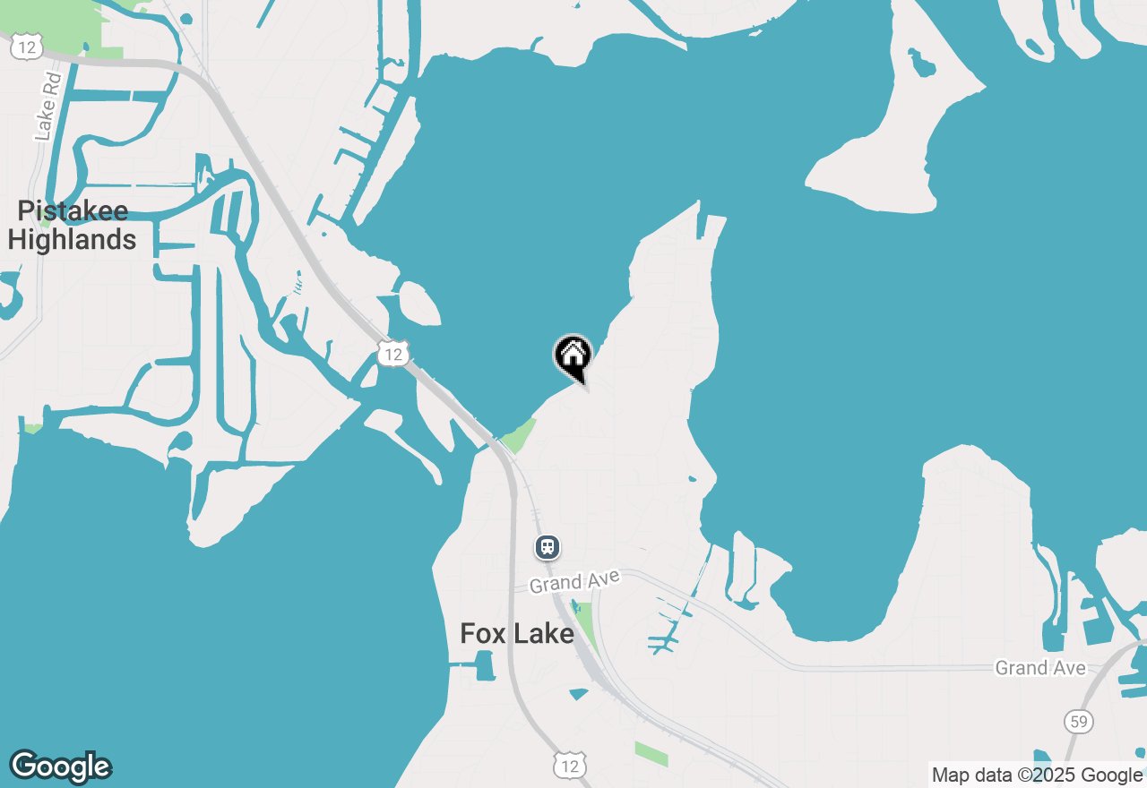 Map of 115 Nippersink Boulevard, Fox Lake, IL 60020