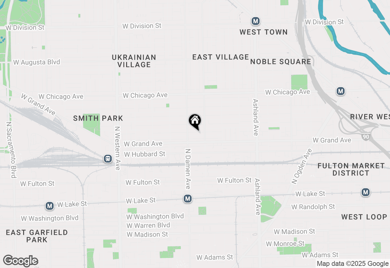 Map of 1934 W Race Avenue, Chicago, IL 60622