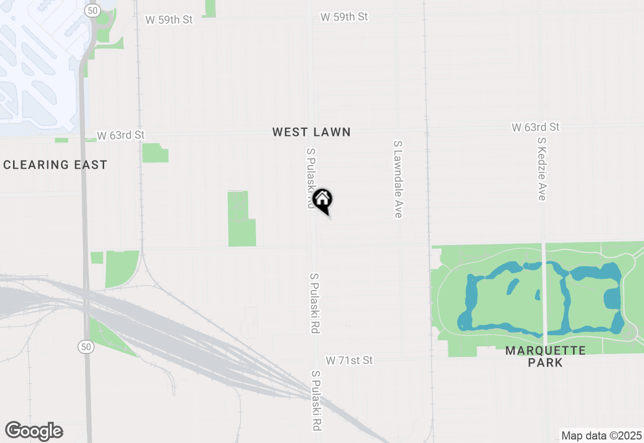 Map of 3943 W 66th Street, Chicago, IL 60629