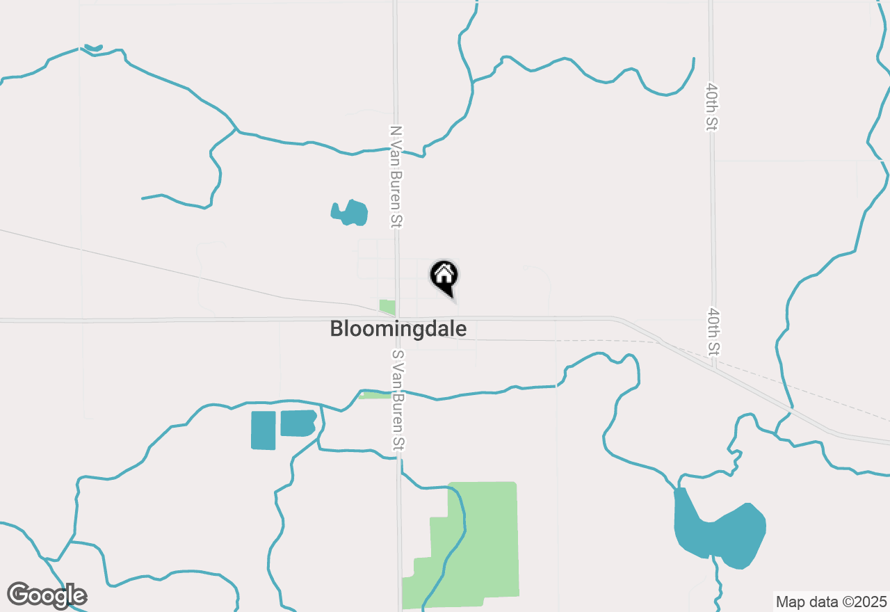 Map of 304 E Spring Street, Bloomingdale, MI 49026