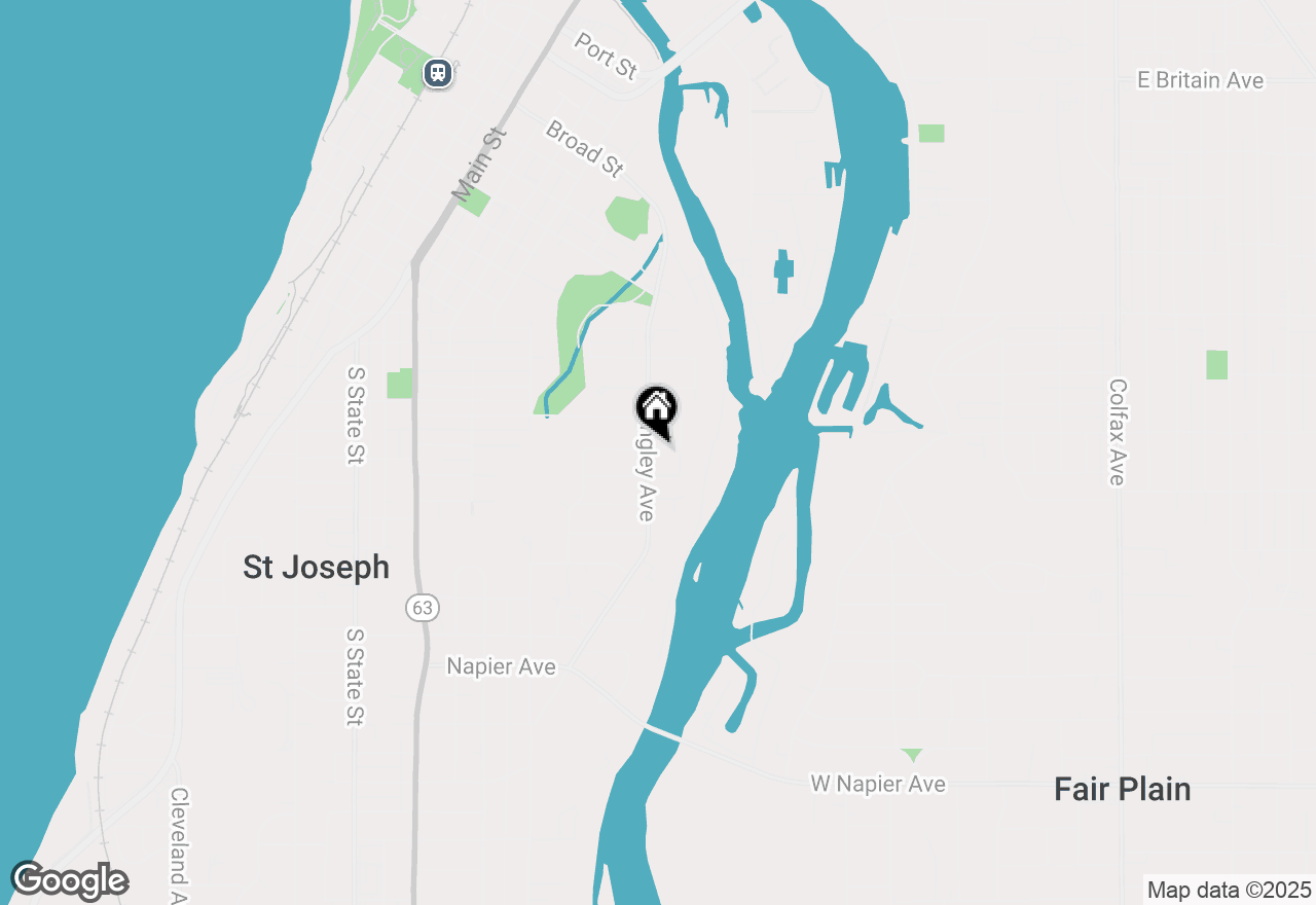Map of 1807 Langley Avenue, St. Joseph, MI 49085