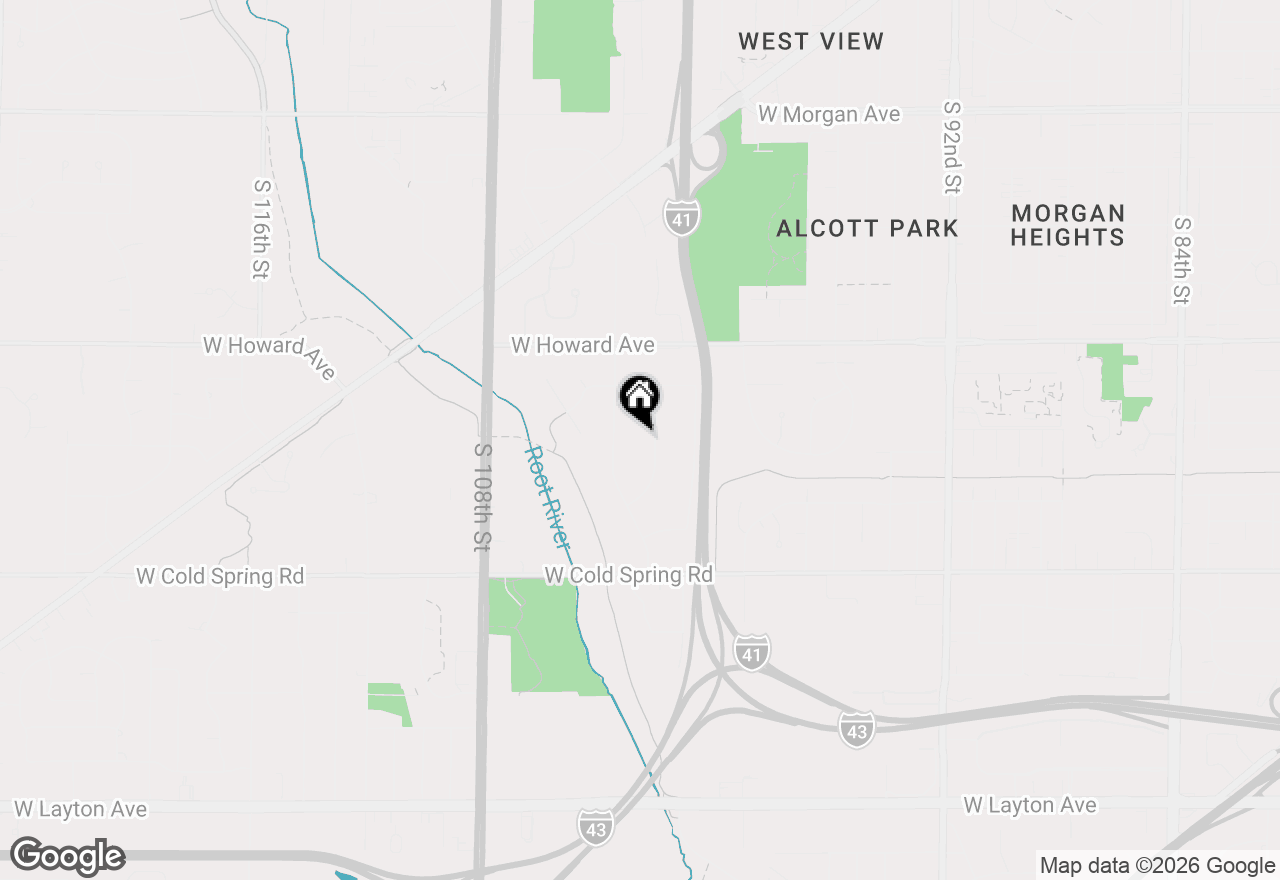 Map of 4055 S 103rd St, Greenfield, WI 53228
